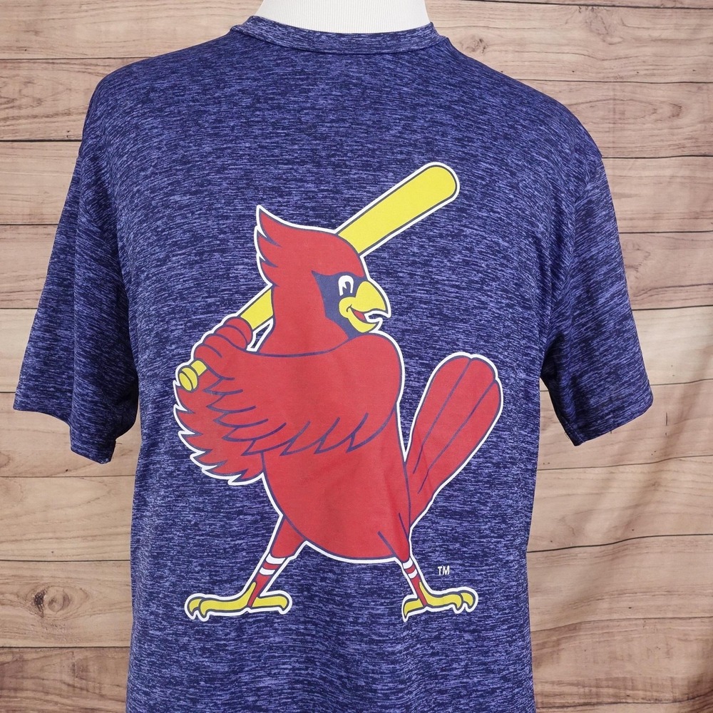 St Louis Cardinals Shirt XL Blue MLB Baseball Maryville University SGA Giveaway